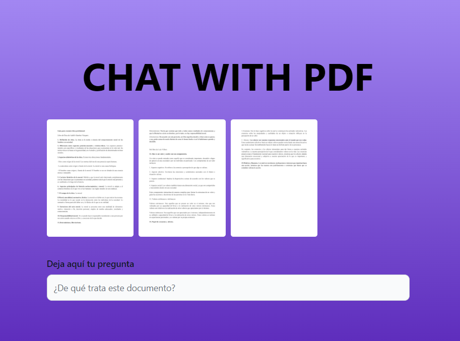 Chat With Pdf